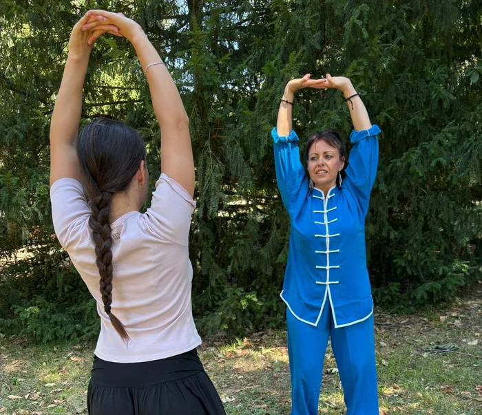Lezione individuale di Qi Gong all'aperto